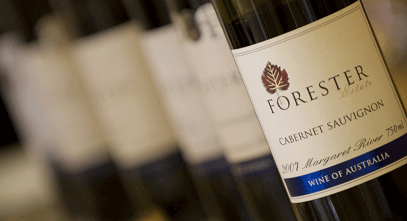 Forester Estate Cab Sav Bottle